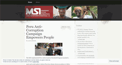 Desktop Screenshot of msiworldwide.wordpress.com