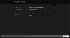 Desktop Screenshot of dragonica.wordpress.com