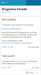 Mobile Screenshot of dragonica.wordpress.com