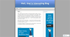Desktop Screenshot of christinebumgardner.wordpress.com