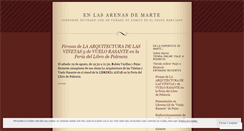 Desktop Screenshot of enlasarenasdemarte.wordpress.com