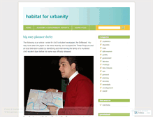 Tablet Screenshot of habitatforurbanity.wordpress.com