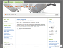 Tablet Screenshot of pasadenack.wordpress.com