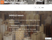 Tablet Screenshot of deimoveis.wordpress.com
