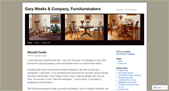 Desktop Screenshot of garyweeks.wordpress.com