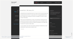 Desktop Screenshot of menstuffsl.wordpress.com