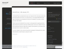 Tablet Screenshot of menstuffsl.wordpress.com