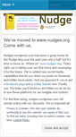 Mobile Screenshot of nudges.wordpress.com