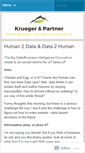 Mobile Screenshot of kruegerandpartner.wordpress.com