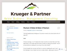 Tablet Screenshot of kruegerandpartner.wordpress.com