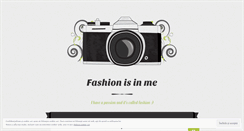 Desktop Screenshot of fashionisinme.wordpress.com