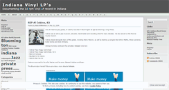 Desktop Screenshot of indianavinyl.wordpress.com