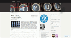 Desktop Screenshot of copyright1982.wordpress.com