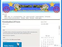 Tablet Screenshot of chobots5.wordpress.com