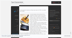 Desktop Screenshot of papoempreendedor.wordpress.com