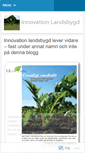 Mobile Screenshot of innovationlandsbygd.wordpress.com