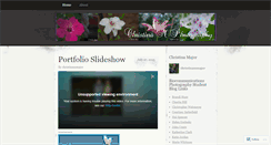 Desktop Screenshot of christinammphotography.wordpress.com