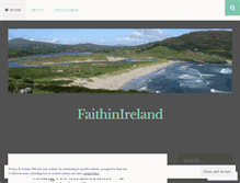 Tablet Screenshot of faithinireland.wordpress.com