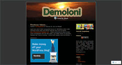 Desktop Screenshot of demoloni.wordpress.com