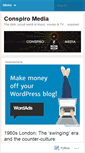 Mobile Screenshot of conspiromedia.wordpress.com