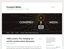 Tablet Screenshot of conspiromedia.wordpress.com
