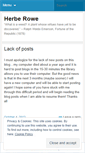 Mobile Screenshot of herberowe.wordpress.com