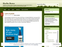 Tablet Screenshot of herberowe.wordpress.com