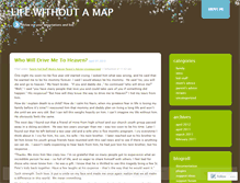 Tablet Screenshot of lifewithoutamap.wordpress.com