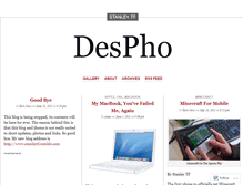 Tablet Screenshot of despho.wordpress.com