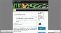 Desktop Screenshot of lentdare.wordpress.com