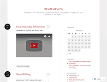 Tablet Screenshot of dewei0905mmpp.wordpress.com