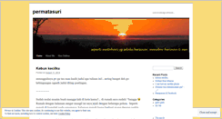 Desktop Screenshot of permatasuri.wordpress.com