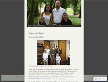 Tablet Screenshot of morofamily.wordpress.com