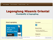 Tablet Screenshot of lagonglong.wordpress.com