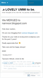 Mobile Screenshot of lovelyummi.wordpress.com