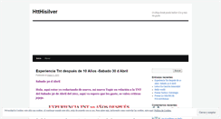 Desktop Screenshot of htthisilver.wordpress.com