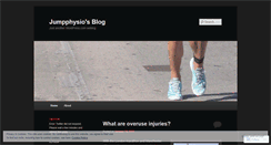 Desktop Screenshot of jumpphysio.wordpress.com