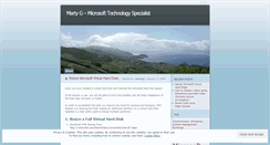 Desktop Screenshot of martyg.wordpress.com