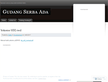 Tablet Screenshot of gudang79.wordpress.com
