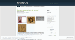 Desktop Screenshot of notemari.wordpress.com