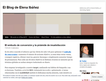 Tablet Screenshot of elenaibanez.wordpress.com