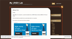 Desktop Screenshot of myunixlab.wordpress.com