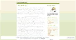 Desktop Screenshot of galadriellwrites.wordpress.com