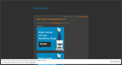 Desktop Screenshot of dreamtreemobile.wordpress.com