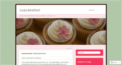 Desktop Screenshot of cupcakefest.wordpress.com
