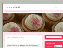 Tablet Screenshot of cupcakefest.wordpress.com