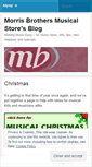 Mobile Screenshot of morrisbrothersmusic.wordpress.com