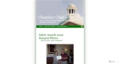 Desktop Screenshot of chamberchat.wordpress.com