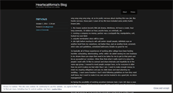 Desktop Screenshot of heartscalifornia.wordpress.com