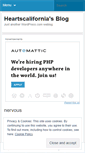 Mobile Screenshot of heartscalifornia.wordpress.com